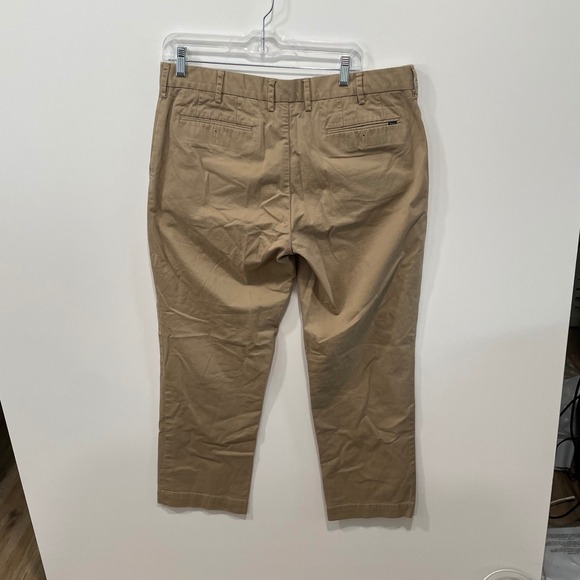 Polo Ralph Lauren Stretch Classic Fit Chino‎ Pants Khaki Mens 36x30 - Picture 4 of 8
